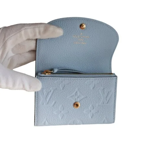 Louis Vuitton Rosalie Coin Empreinte Bleu Nuage
