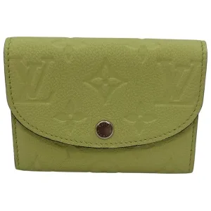 Louis Vuitton Rosalie Coin Empreinte Vert Noto