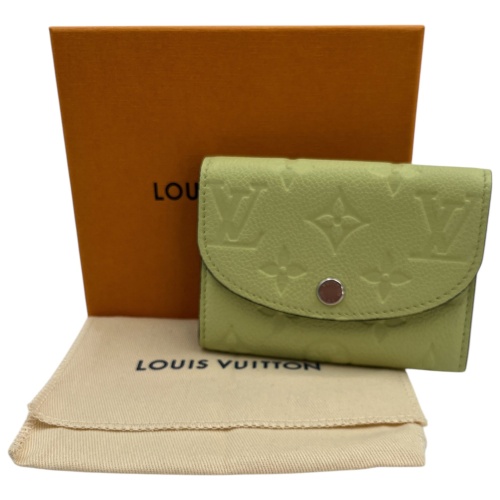 Louis Vuitton Rosalie Coin Empreinte Vert Noto