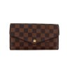 Louis Vuitton Sarah Geldbörse Damier Ebene Geldbörsen Louis Vuitton 14 Louis Vuitton Sarah Geldbörse Damier Ebene Geldbörsen Louis Vuitton 14
