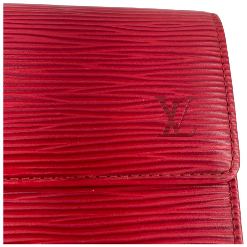 Louis Vuitton Sarah Epi Rot Geldbörse