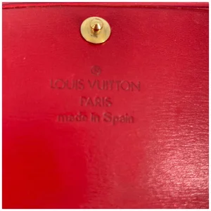 Louis Vuitton Sarah Epi Rot Geldbörse