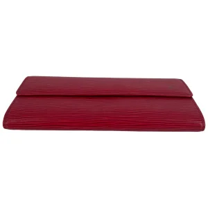 Louis Vuitton Sarah Epi Rot Geldbörse