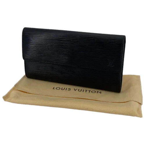 Louis Vuitton Sarah Epi Black Wallet