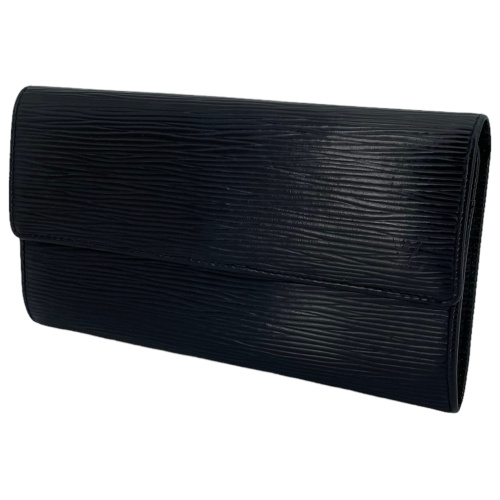 Louis Vuitton Sarah Epi Black Wallet