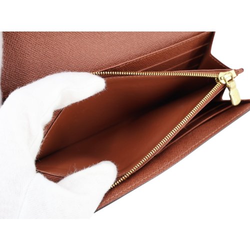Louis Vuitton Sarah Geldbörse Monogram Canvas