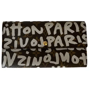 Louis Vuitton Sarah Stephen Sprouse Graffiti Geldbörse