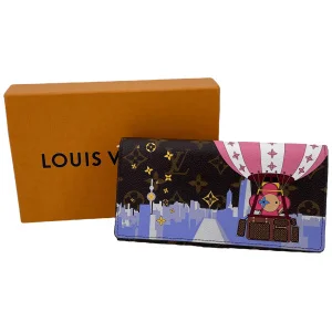 Louis Vuitton Sarah Xmas Animation Vivienne Geldbörse
