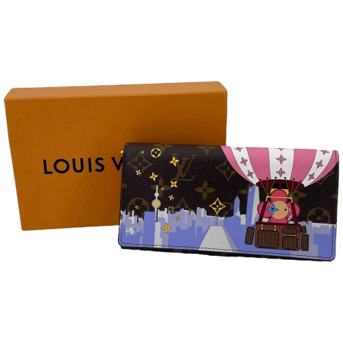 Louis Vuitton Sarah Xmas Animation Vivienne Geldbörse