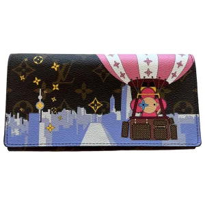 Louis Vuitton Sarah Xmas Animation Vivienne Geldbörse