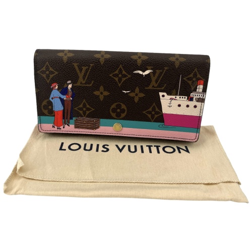 Louis Vuitton Sarah Xmas Animation 2016 Geldbörse