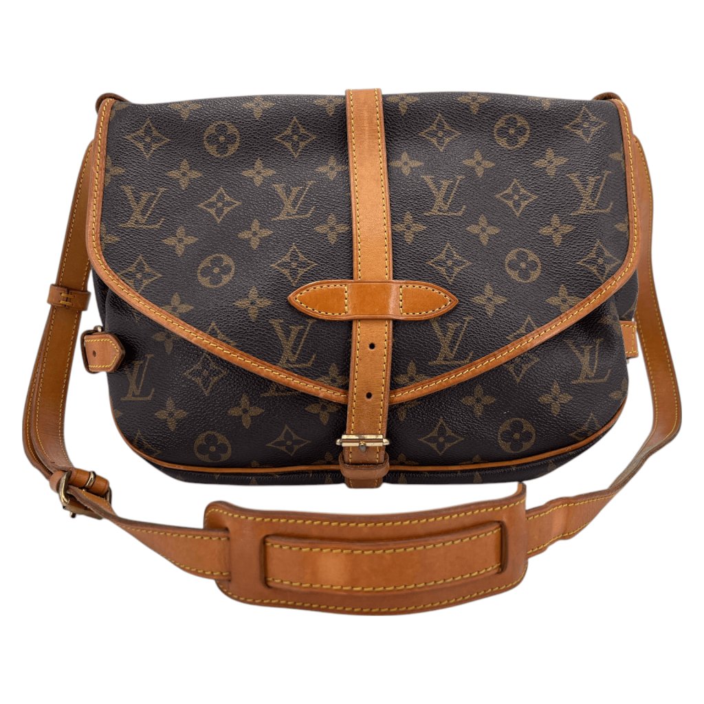 Louis Vuitton Saumur 30 Monogram Canvas Carrier bags Louis Vuitton