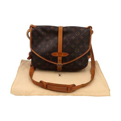 Louis Vuitton Saumur 30 Monogram Canvas Carrier bags Louis Vuitton 5 Louis Vuitton Saumur 30 Monogram Canvas Carrier bags Louis Vuitton 5