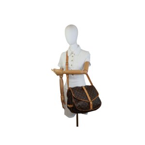 Louis Vuitton Saumur 35 Monogram Canvas Carrier bags Louis Vuitton 26