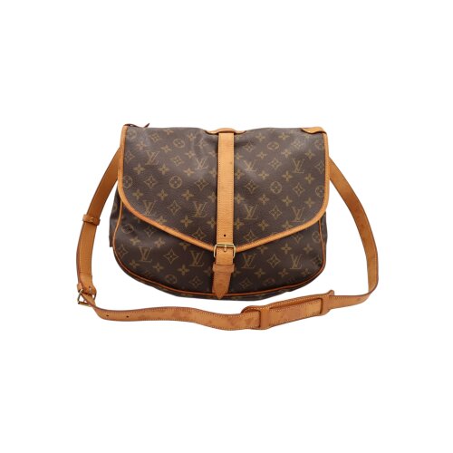 Louis Vuitton Saumur 35 Monogram Canvas Carrier bags Louis Vuitton