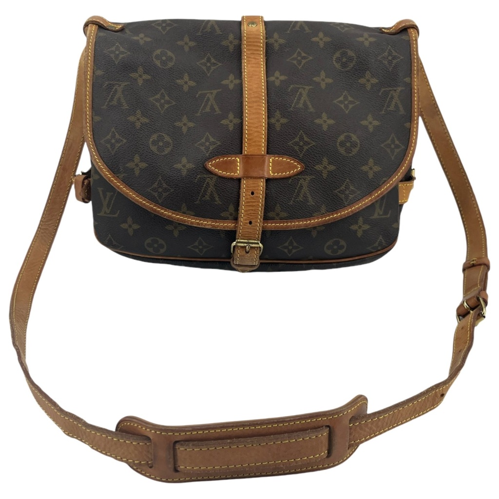 Louis Vuitton Saumur 30 Monogram Canvas Carrier bags Louis Vuitton