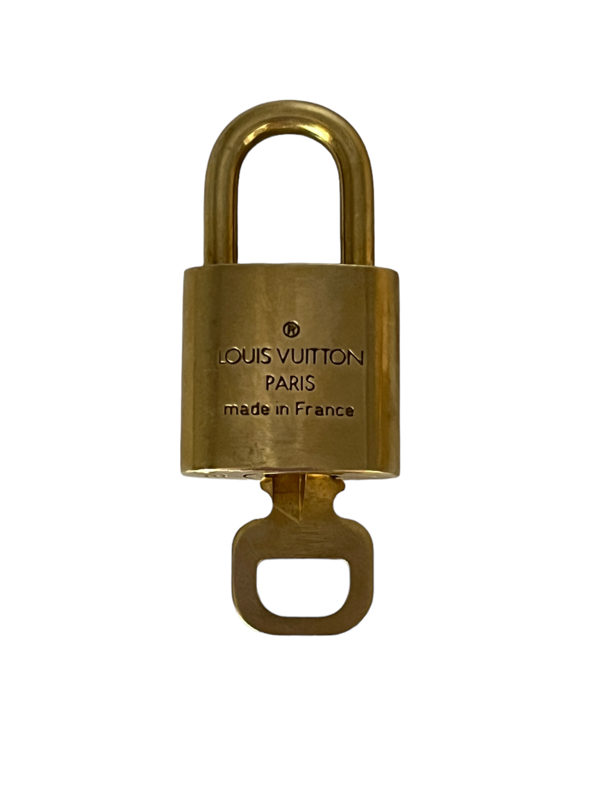 Louis Vuitton Padlock Lock & Key For
