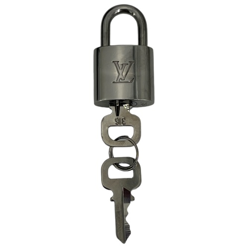 Louis Vuitton Padlock with 2 Keys No. 316 Silver