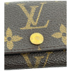 Louis Vuitton 4 Key Holder Monogram Canvas Small Leather Goods Black Week 25