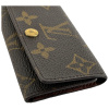 Louis Vuitton 4 Key Holder Monogram Canvas Small Leather Goods Black Week 19