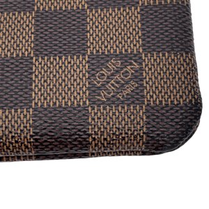 Louis Vuitton Schlüsseletui Damier Ebene