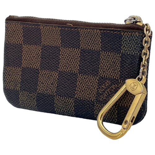 Louis Vuitton key pouch Damier Ebene - I Love Handbags