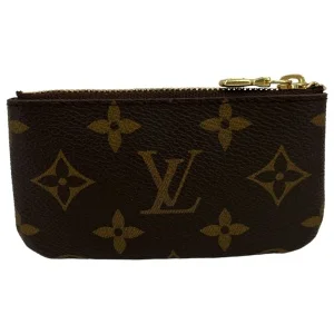 Louis Vuitton Key Pouch Xmas Paris Monogram Canvas