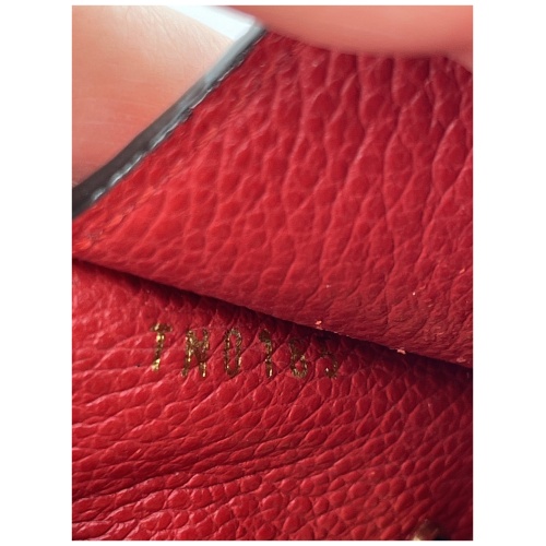 Louis Vuitton Schlüsseletui Empreinte Rot