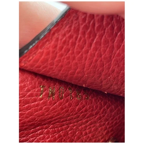 Louis Vuitton Empreinte Red Key Pouch