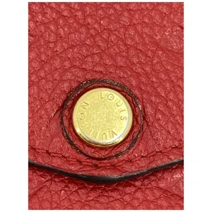 Louis Vuitton Empreinte Red Key Pouch