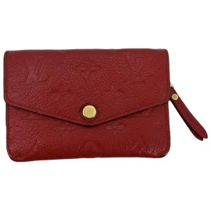 Louis Vuitton Empreinte Red Key Pouch