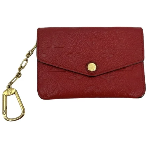 Louis Vuitton Empreinte Red Key Pouch