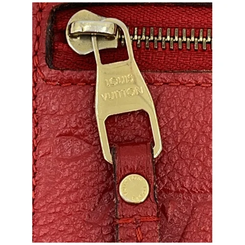 Louis Vuitton Empreinte Red Key Pouch