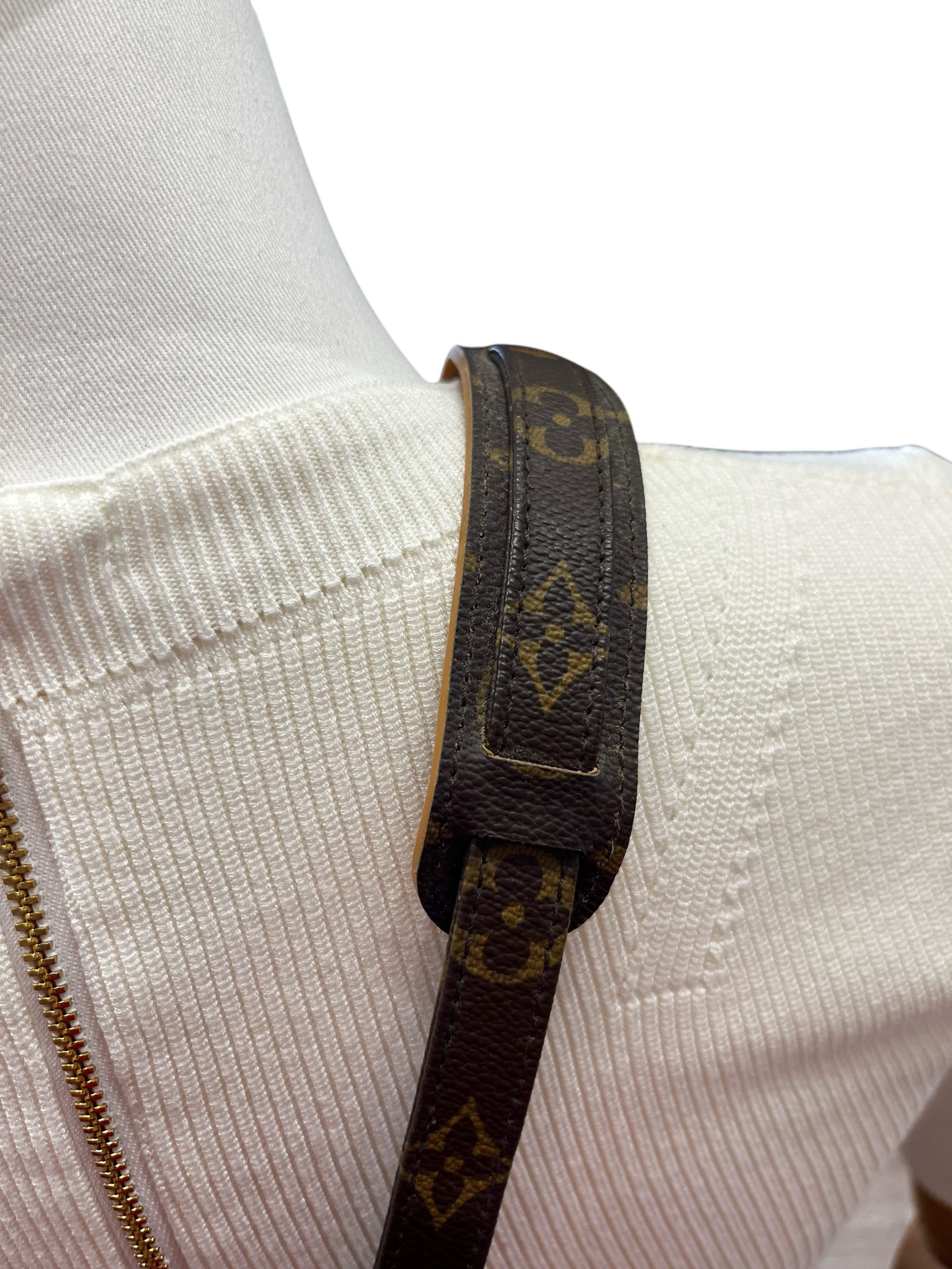 Louis Vuitton Monogram Canvas Shoulder Strap I Love Handbags