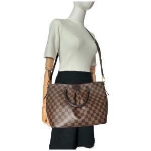 Louis Vuitton Siena MM Damier Ebene I Love Handbags