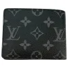 Cartera Louis Vuitton Slender Monogram Eclipse Canvas para hombre Louis Vuitton 19 Cartera Louis Vuitton Slender Monogram Eclipse Canvas para hombre Louis Vuitton 19