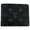 Cartera Louis Vuitton Slender Monogram Eclipse Canvas para hombre Louis Vuitton 17 Cartera Louis Vuitton Slender Monogram Eclipse Canvas para hombre Louis Vuitton 17