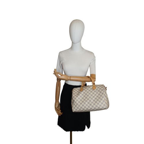 Louis Vuitton Speedy 30 Bandouliere Damier Azur Handtaschen Louis Vuitton 6