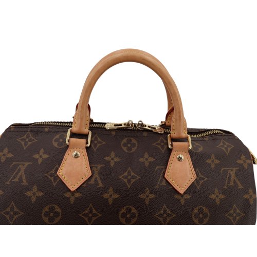 Louis Vuitton Speedy 30 Bandouliere Monogram Canvas