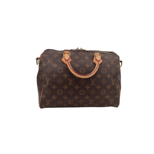Louis Vuitton Speedy 30 Bandouliere Monogram Canvas