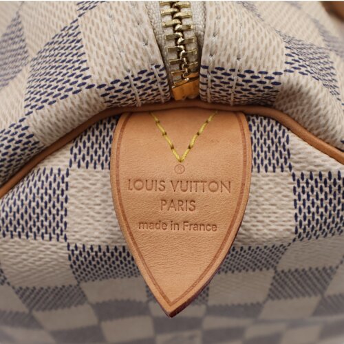 Louis Vuitton Speedy 30 Damier Azur Handtaschen Louis Vuitton 15