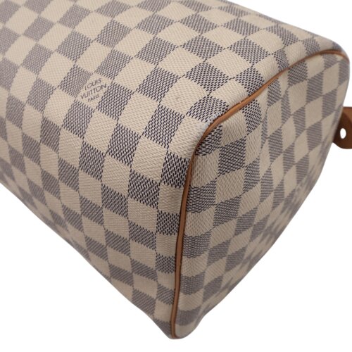 Louis Vuitton Speedy 30 Damier Azur Handtaschen Louis Vuitton 12