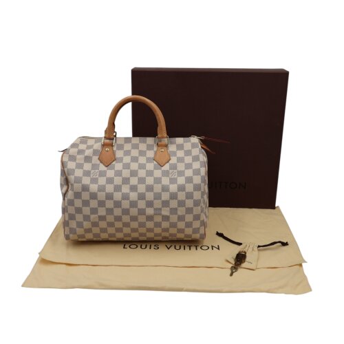 Louis Vuitton Speedy 30 Damier Azur Handtaschen Louis Vuitton 6
