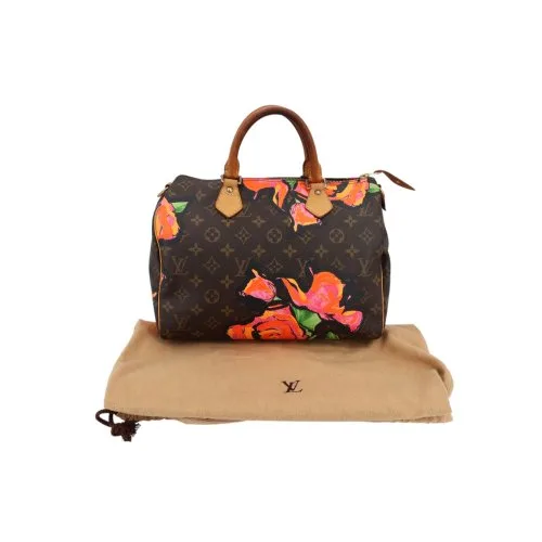 Louis Vuitton Speedy 30 Stephen Sprouse Roses - I Love Handbags
