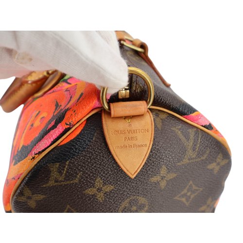Louis Vuitton Speedy 30 Stephen Sprouse Roses