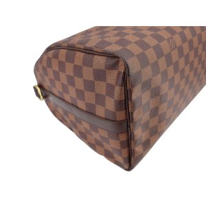 Louis Vuitton Speedy 35 Bandouliere Damier Ebene