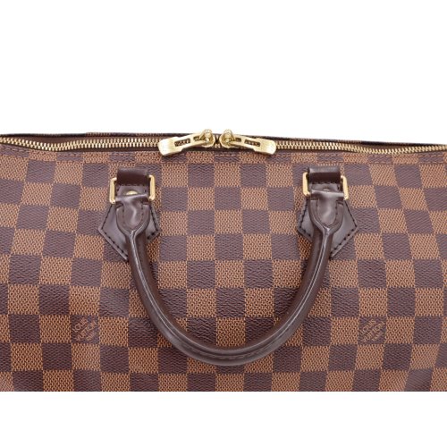 Louis Vuitton Speedy 35 Bandouliere Damier Ebene