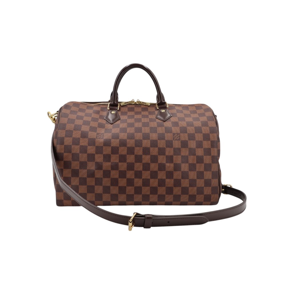 Louis Vuitton Speedy 35 Bandouliere Damier Ebene Handtaschen Louis Vuitton