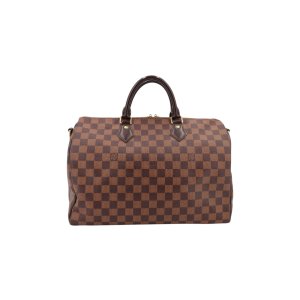 Louis Vuitton Speedy 35 Bandouliere Damier Ebene