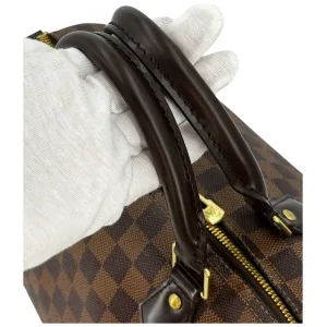 Louis Vuitton Speedy 35 Bandouliere Damier Ebene